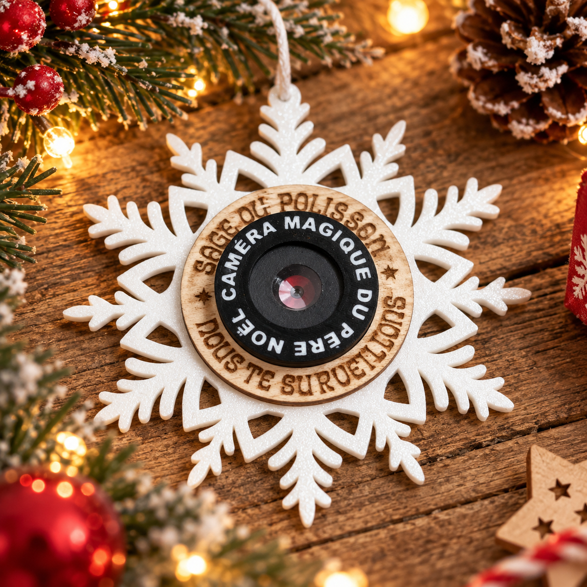 Santa Cam Flocon