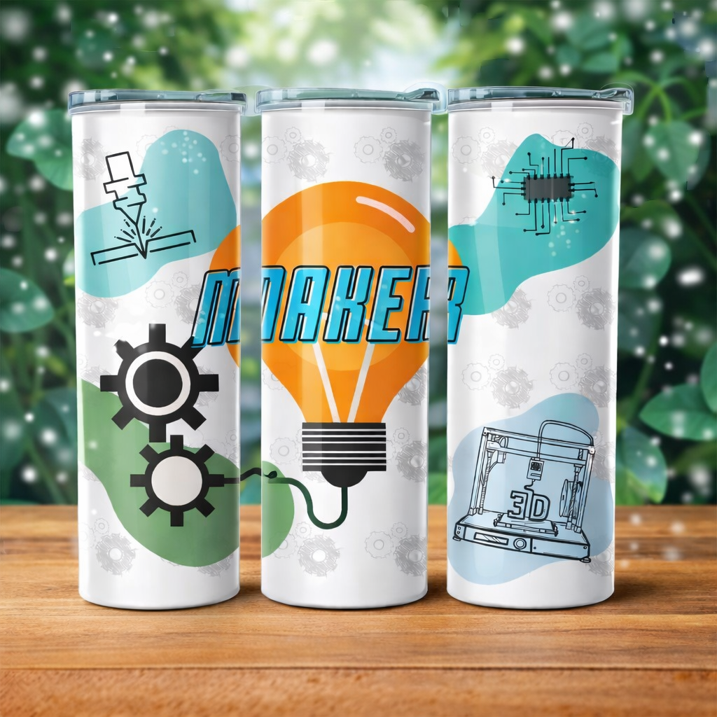 Gobelet - Tumbler isotherme "Maker" personnalisable