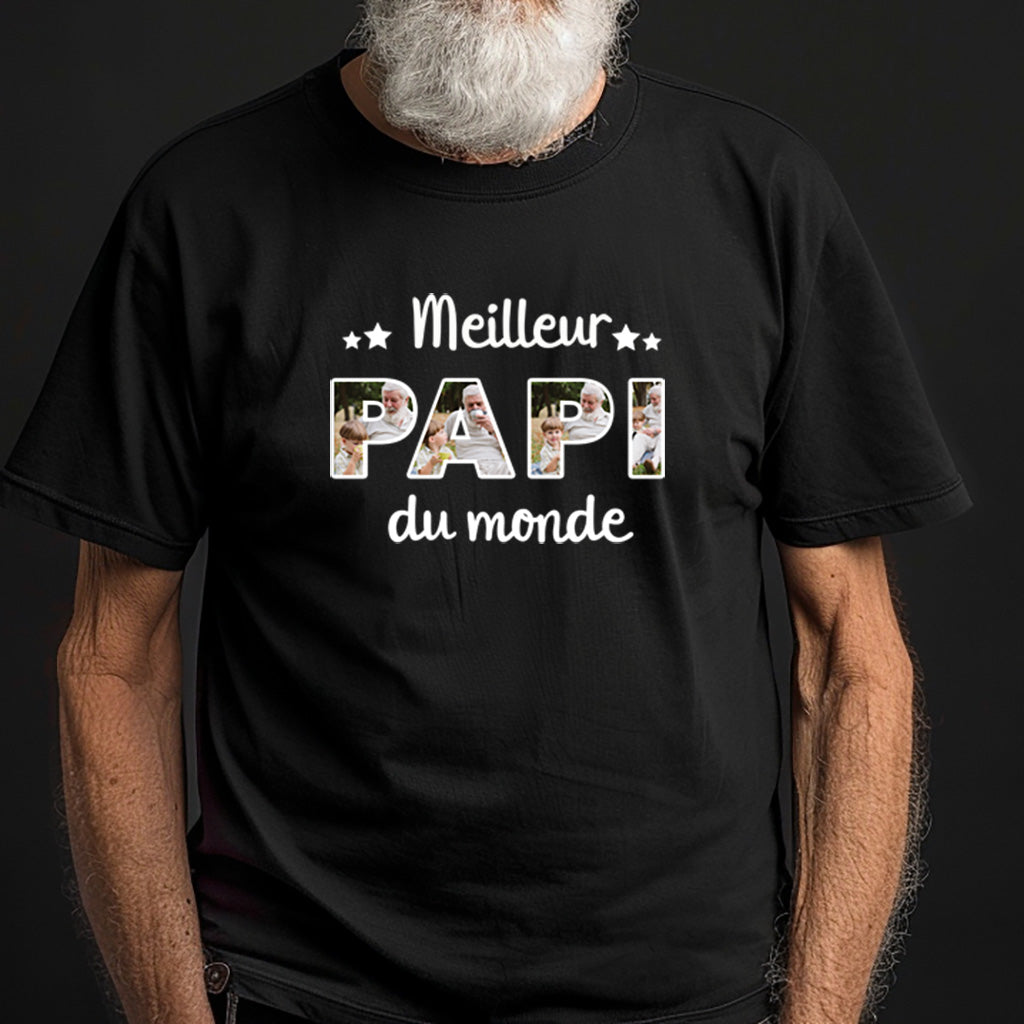 T-shirt « Meilleur Papi du Monde »