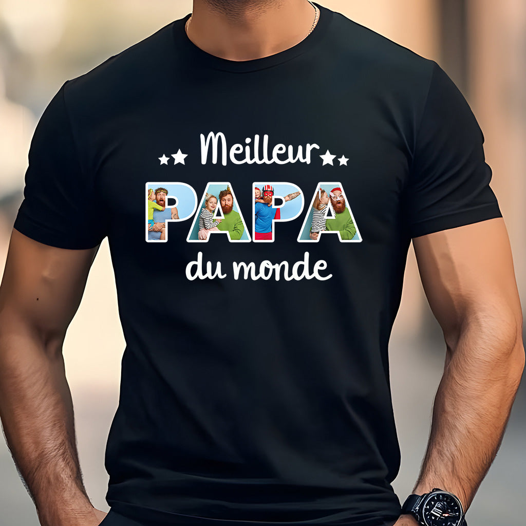 T-shirt « Meilleur Papa du Monde »