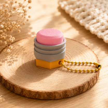 Porte clé clicker Gomme – Collection Fin d’Année Scolaire