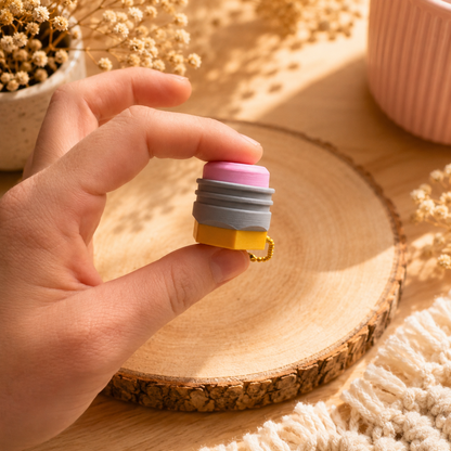 Porte clé clicker Gomme – Collection Fin d’Année Scolaire