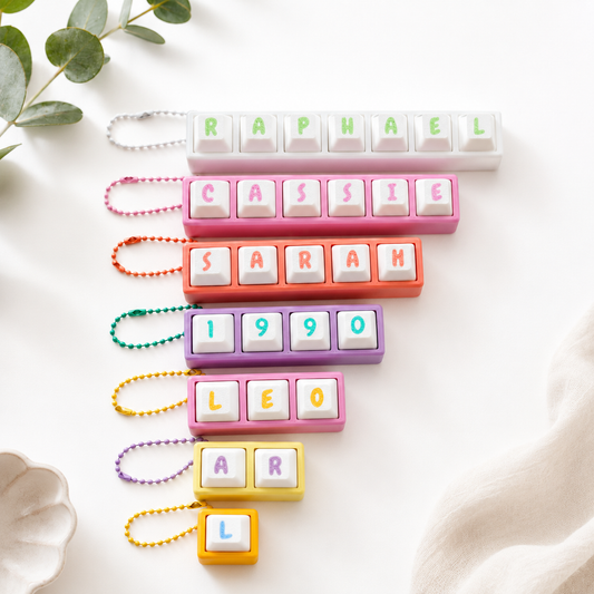 Porte-clé clavier personnalisable