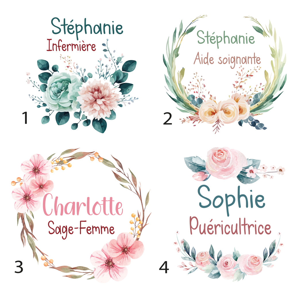 Badge métier personnalisable