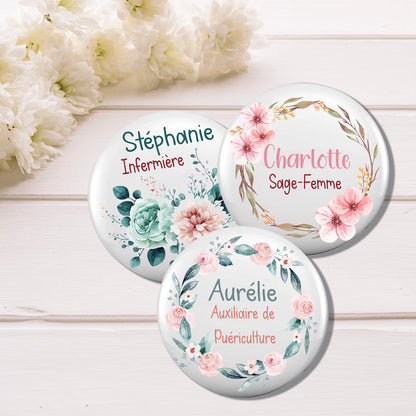 Badge métier personnalisable
