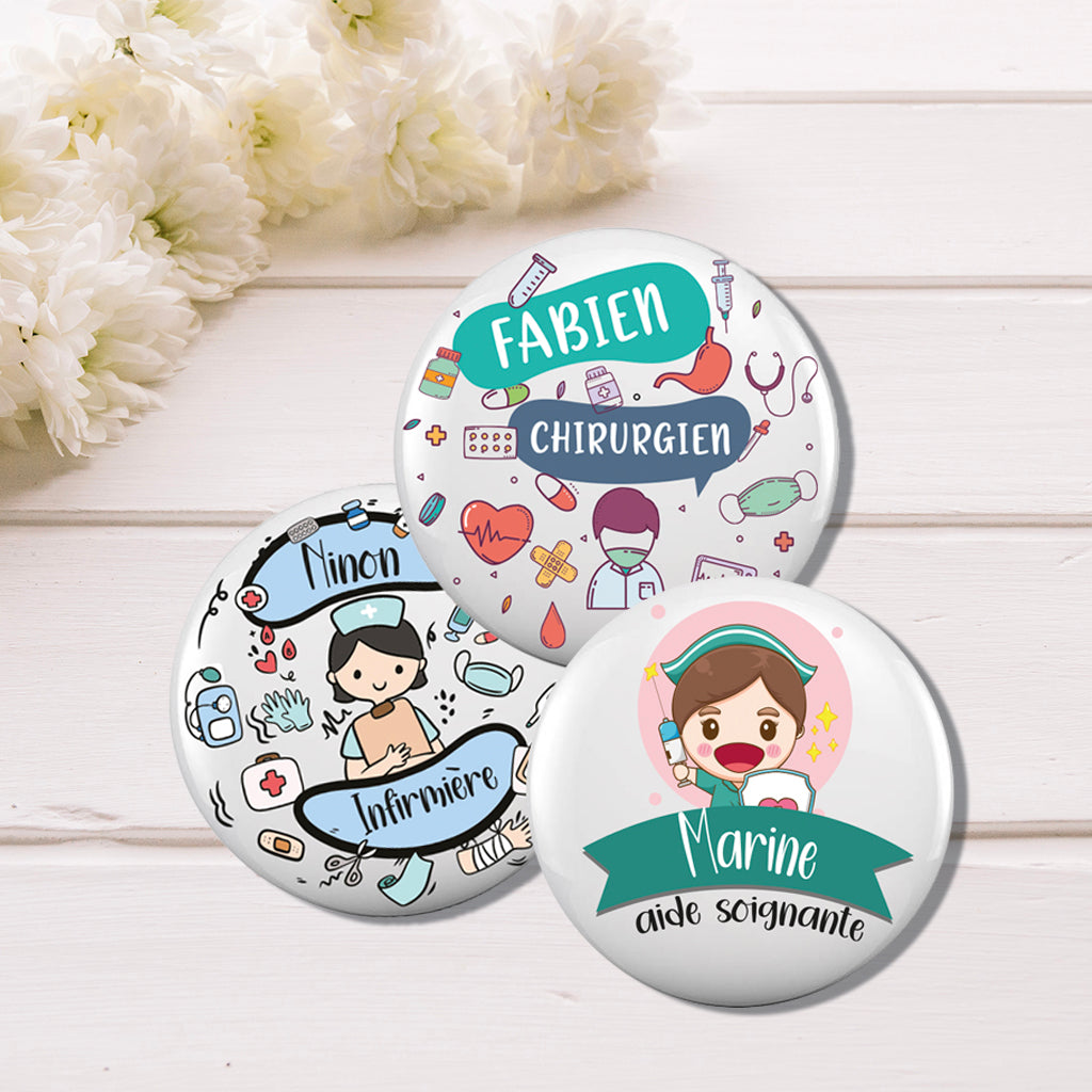 Badge métier personnalisable