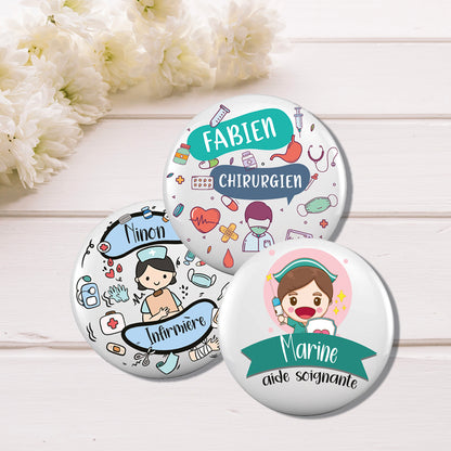 Badge métier personnalisable