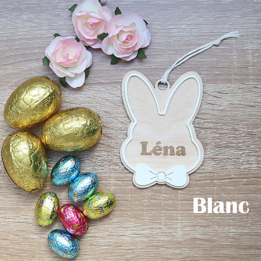 Décoration / suspension Lapin personnalisable