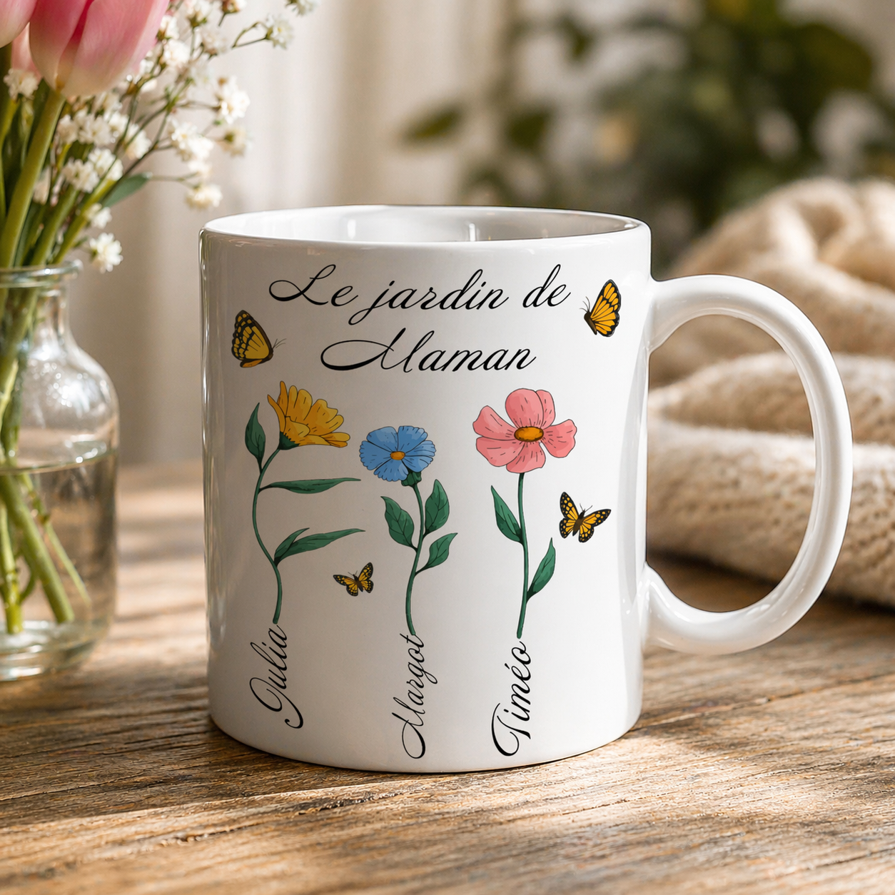 Mug " Le jardin de maman"