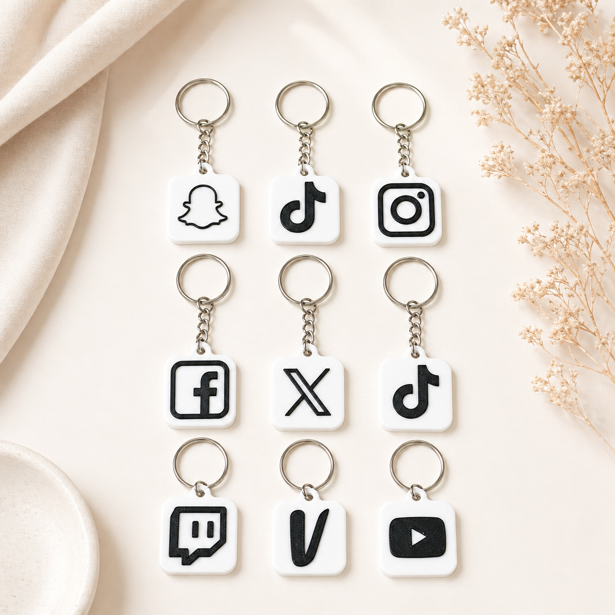 Porte clé RFID/ NFC personnalisable