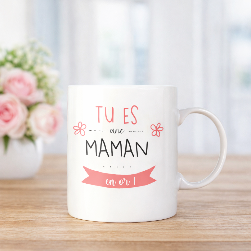 Mug "Maman en or"