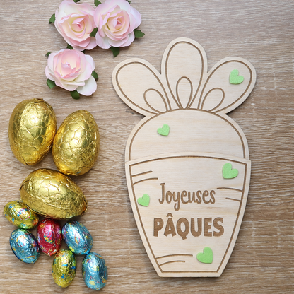 Porte billet / carte cadeau carotte