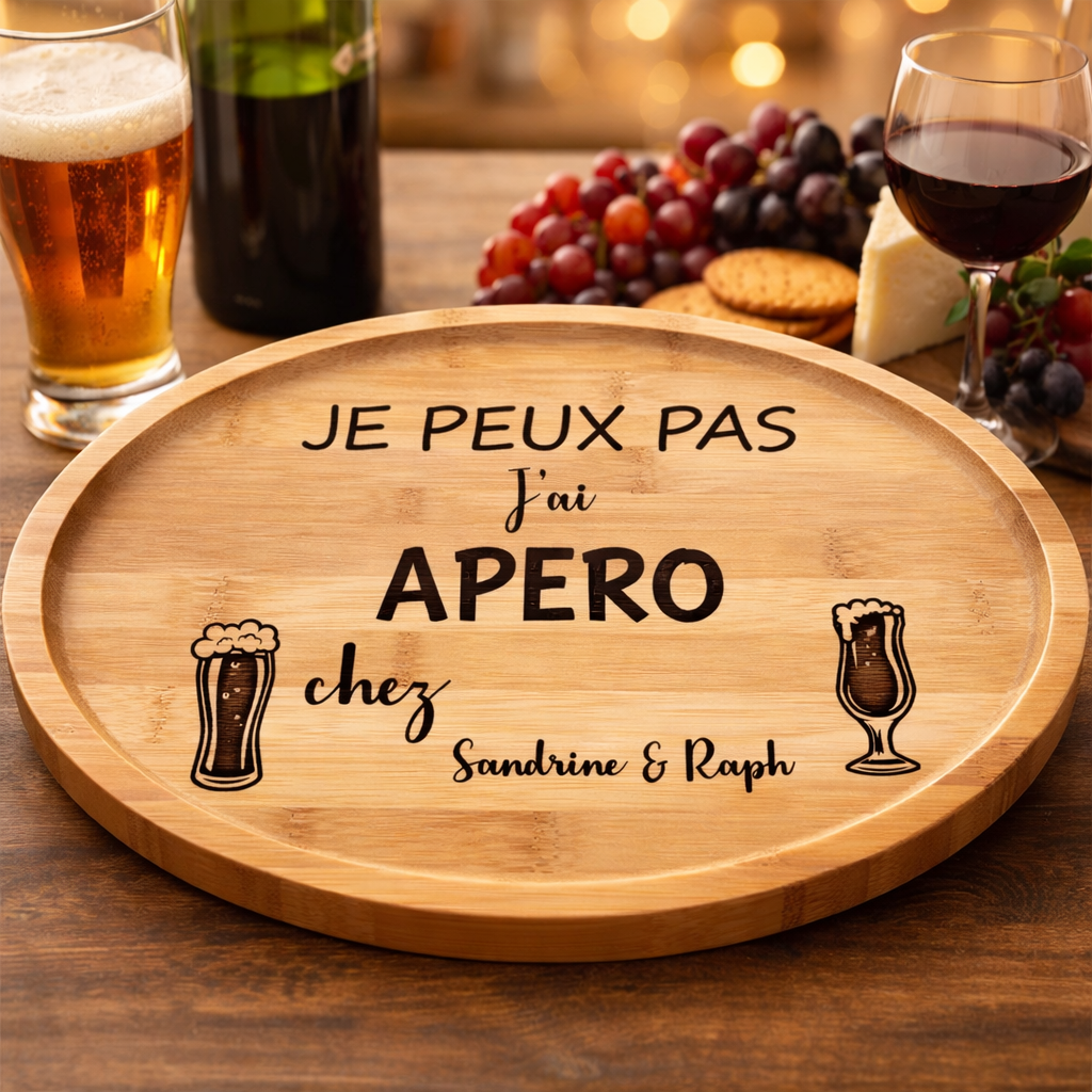 Plateau apéro à personnaliser
