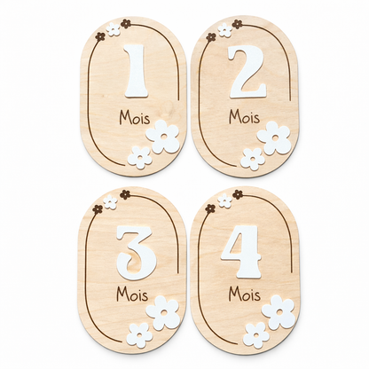 Carte étape "Marguerite" personnalisable
