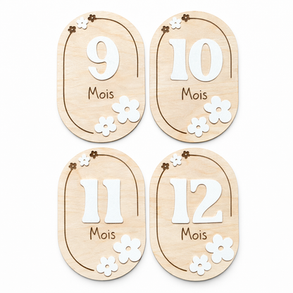 Carte étape "Marguerite" personnalisable