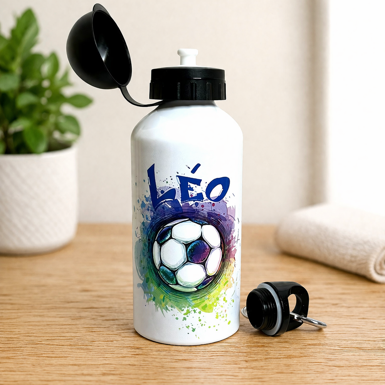Gourde Personnalisée "Ballon de foot"