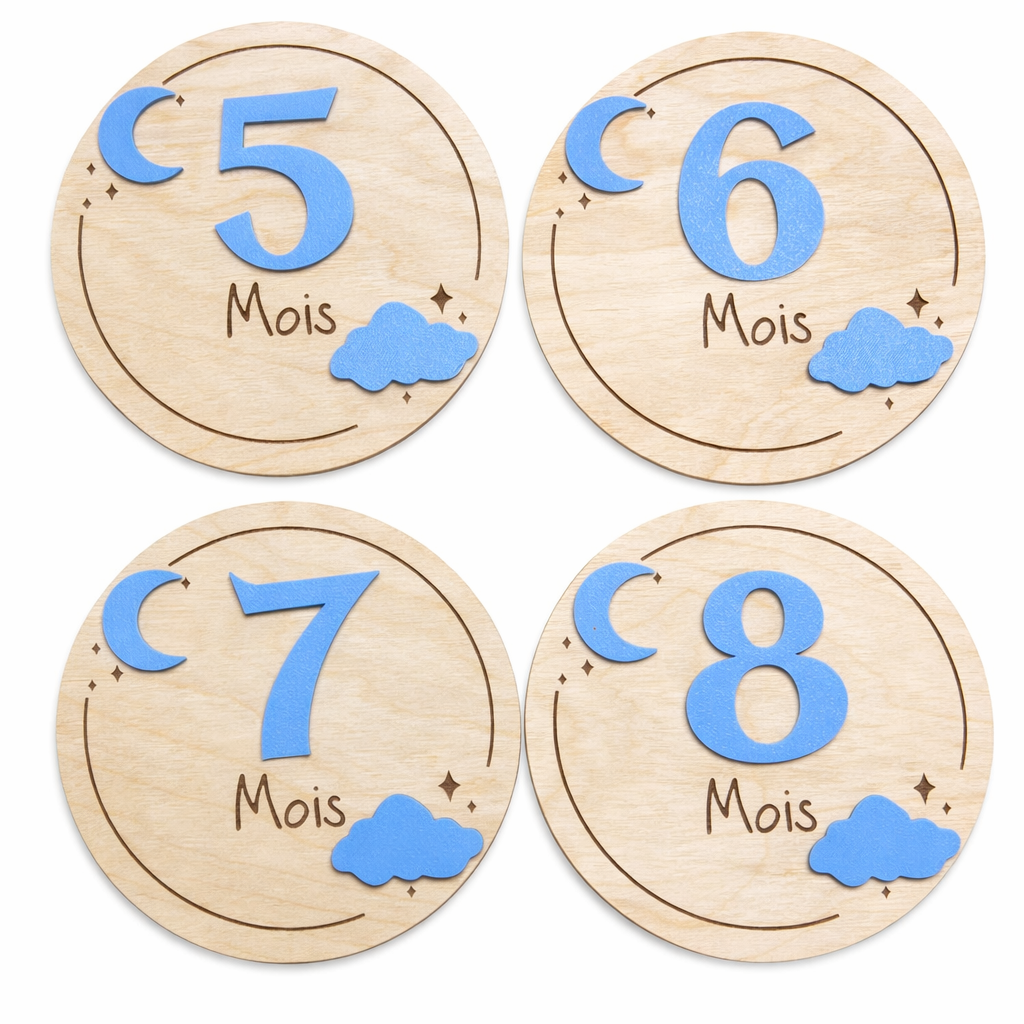 Carte étape "Petit Nuage" personnalisable