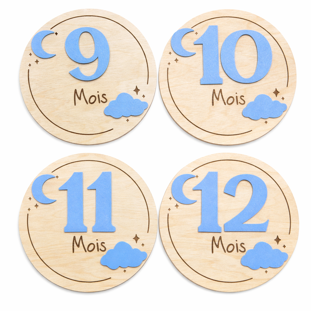 Carte étape "Petit Nuage" personnalisable