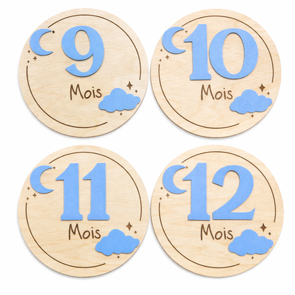 Carte étape "Petit Nuage" personnalisable