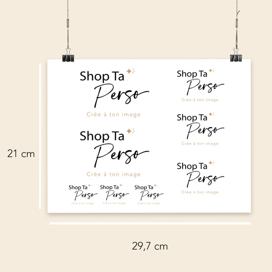 Format A4 - Planche de Transfert DTF