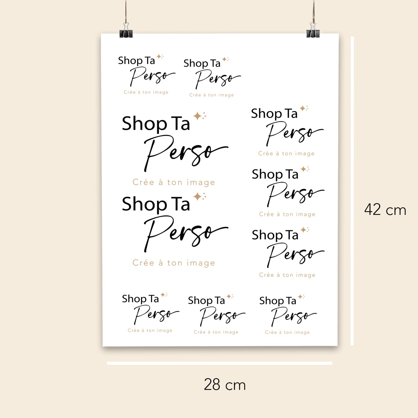 Format A3 - Planche de Transfert DTF