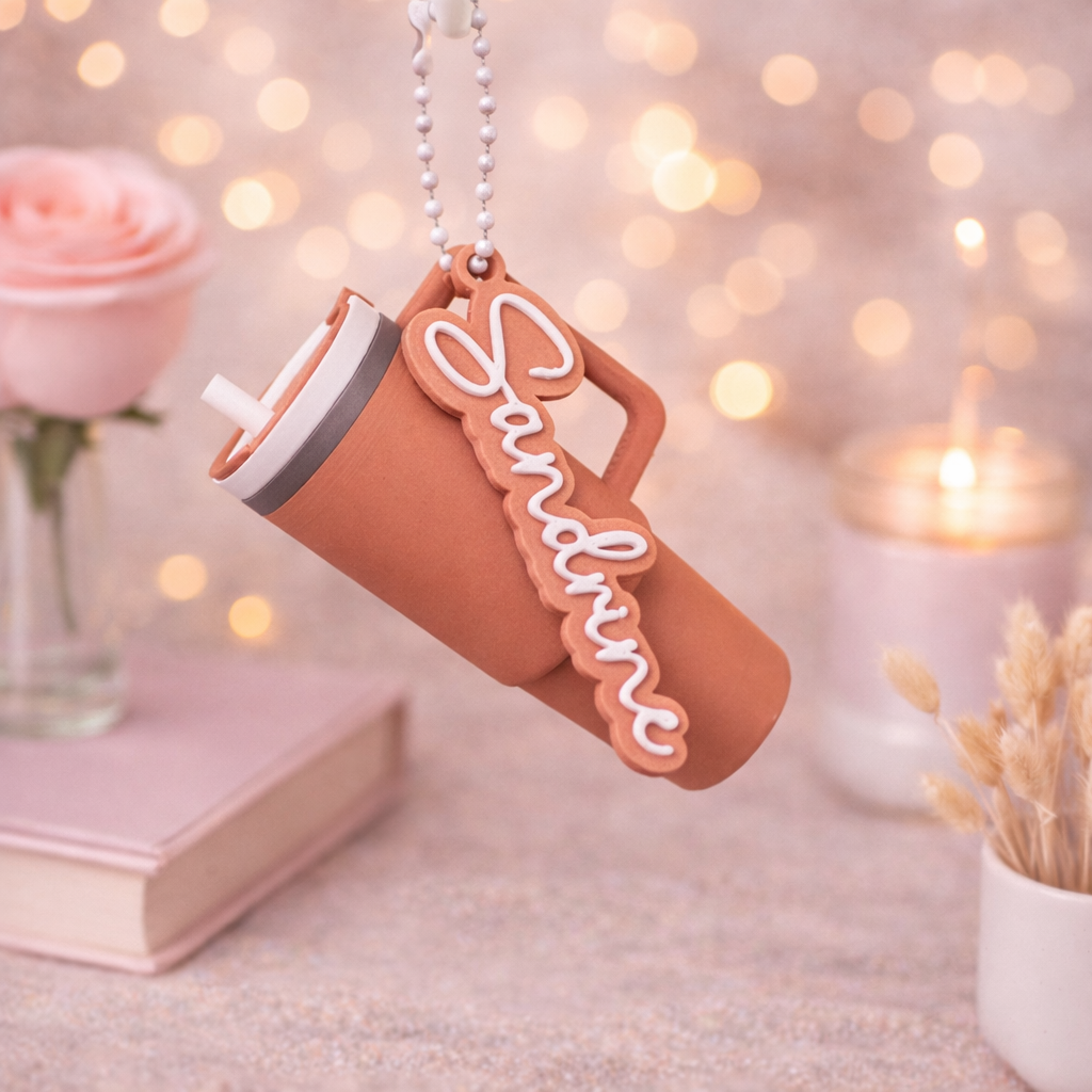 Mini Cup porte-clés personnalisable