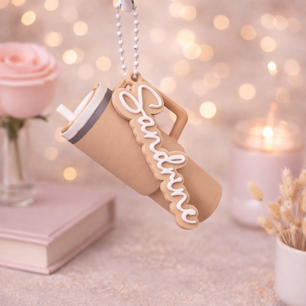 Mini Cup porte-clés personnalisable