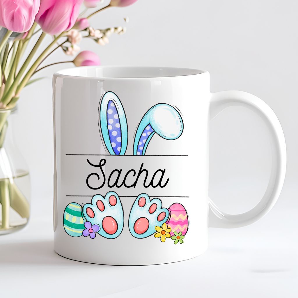 Mug de Pâques Bunny Blue
