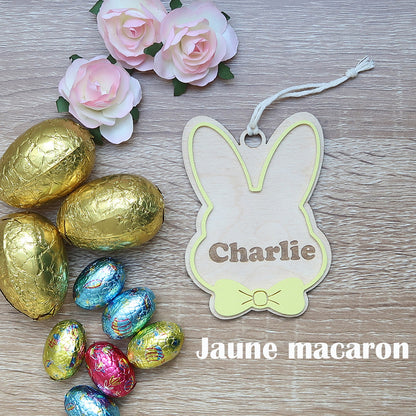 Décoration / suspension Lapin personnalisable