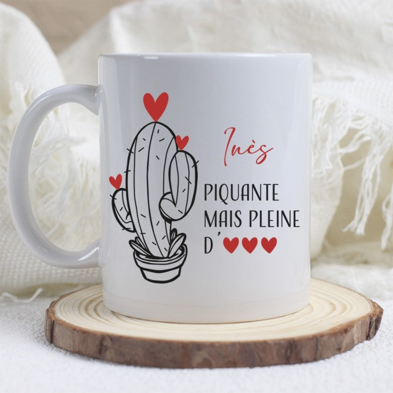 Mug "Piquante mais pleine d’amour"