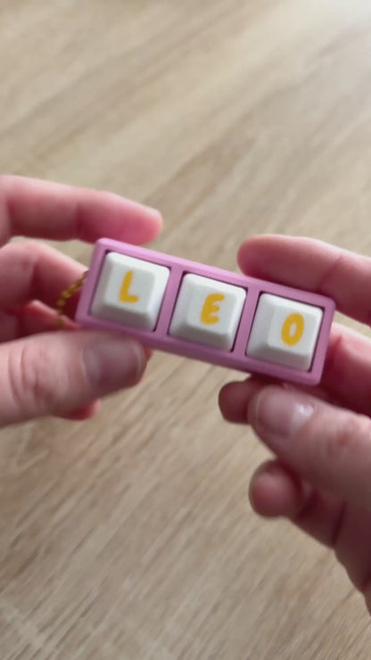 Porte-clé clavier personnalisable
