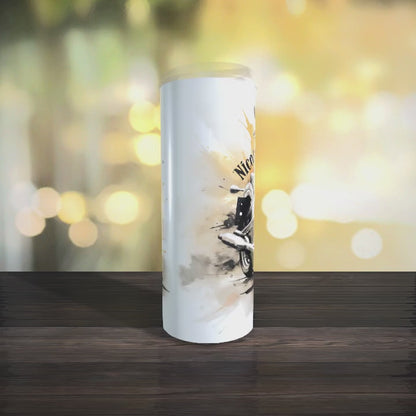 Gobelet - Tumbler isotherme personnalisé "Moto" modèle 1