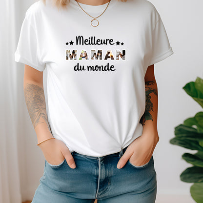 T-shirt « Meilleure Maman du Monde »