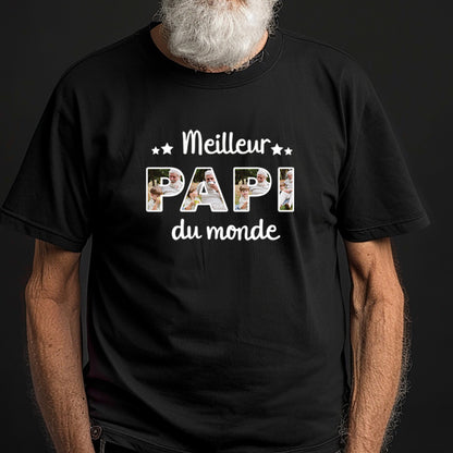 T-shirt « Meilleur Papi du Monde »