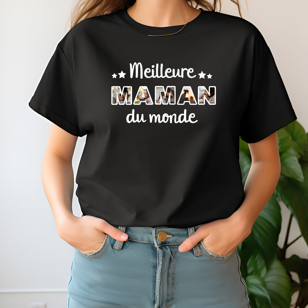 T-shirt « Meilleure Maman du Monde »