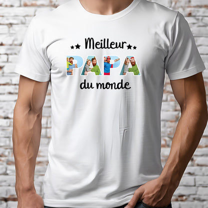 T-shirt « Meilleur Papa du Monde »